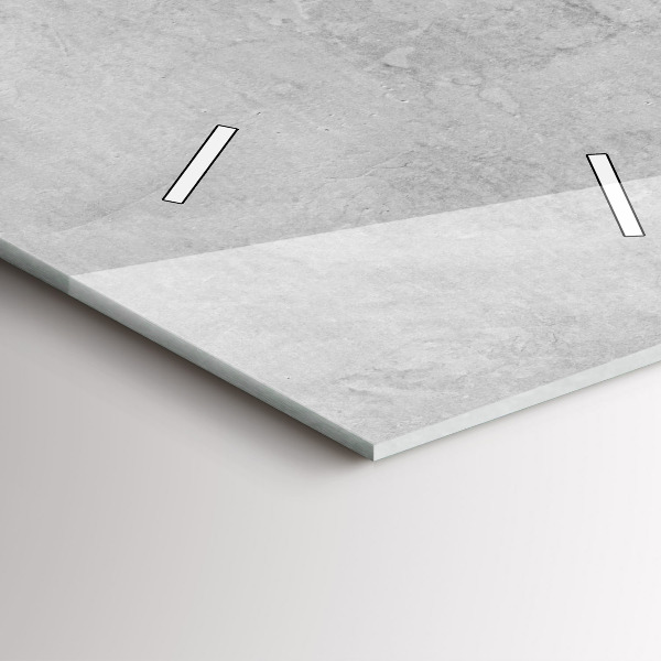 Vertikale Uhr Steinmauer