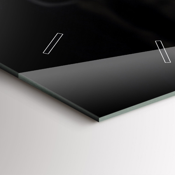 Vertikale Uhr Tasse und Kaffeebohnen