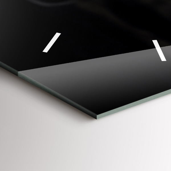 Vertikale Uhr Tasse und Kaffeebohnen