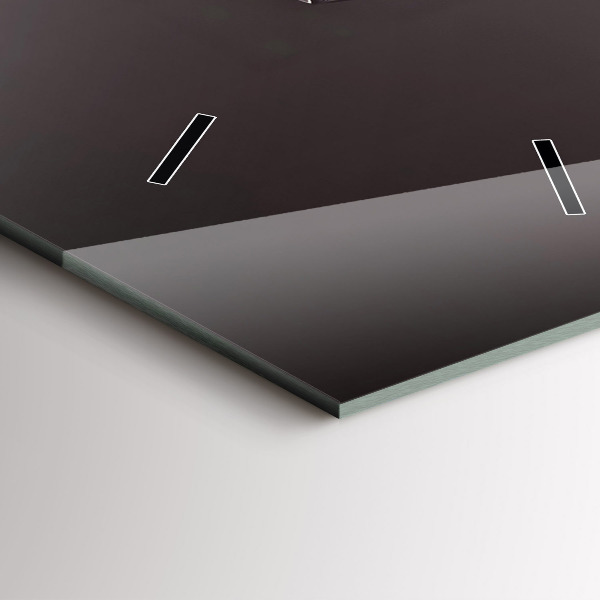 Vertikale Uhr mit motiv Lampe mit Rotwein