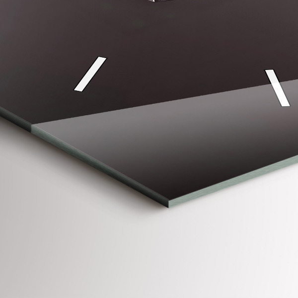 Vertikale Uhr mit motiv Lampe mit Rotwein