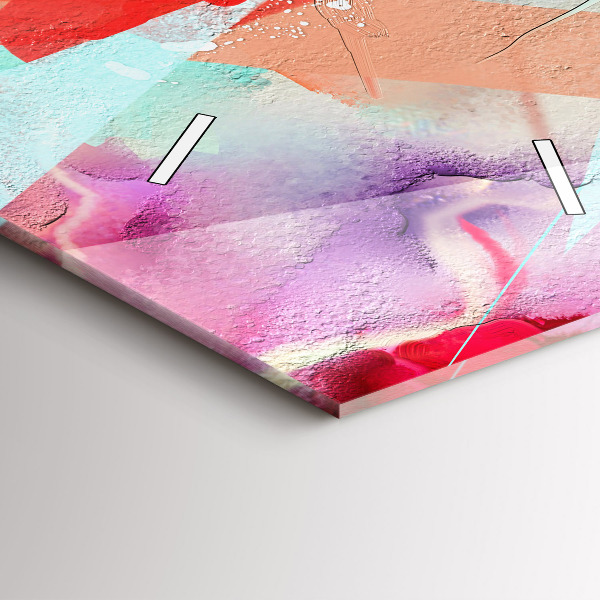 Vertikale Uhr Reihen von Gewürzen