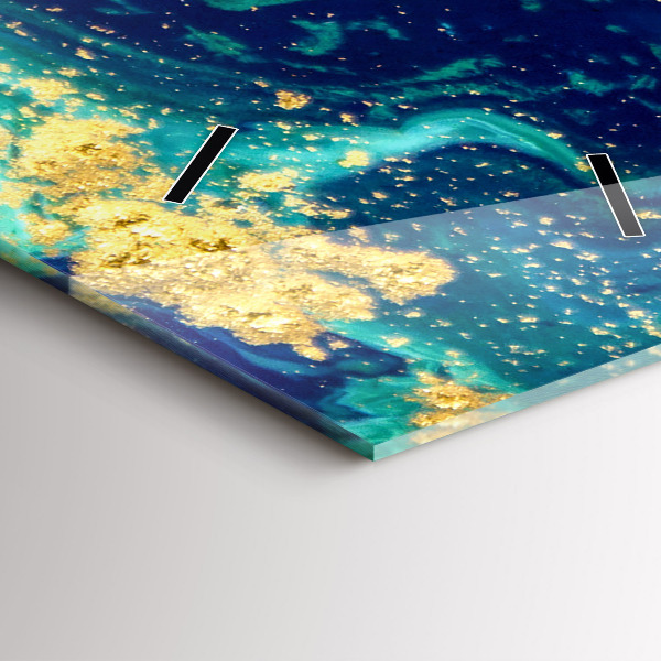 Vertikale Uhr Moderne Abstraktion