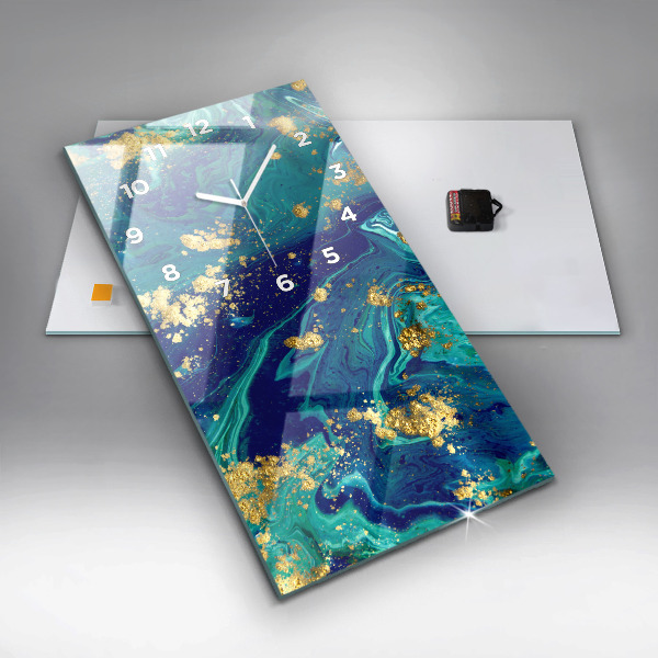 Vertikale Uhr Moderne Abstraktion