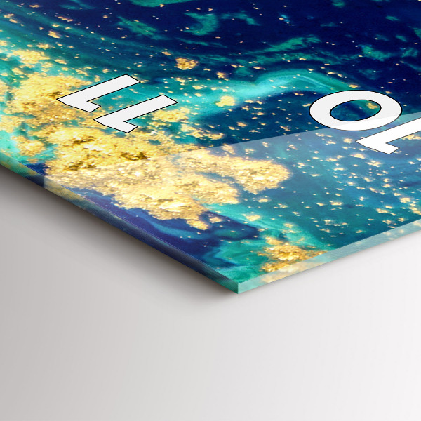 Vertikale Uhr Moderne Abstraktion