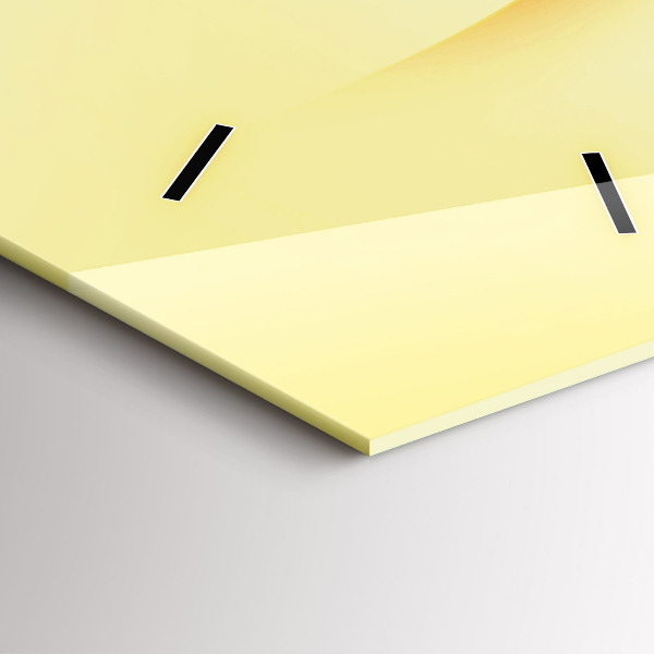 Vertikale Uhr mit motiv Abstrakte Wellen