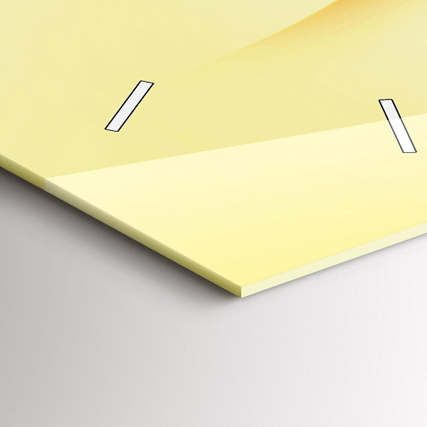 Vertikale Uhr mit motiv Abstrakte Wellen