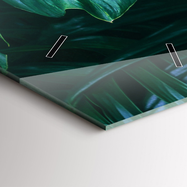 Vertikale Uhr Tropische Seite der Natur