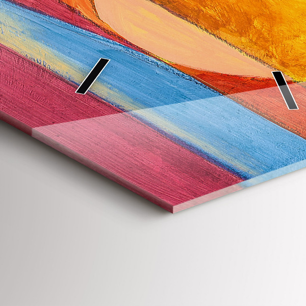 Vertikale Uhr Kunstdekoration Abstrakt