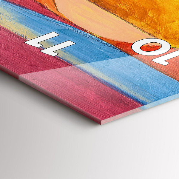 Vertikale Uhr Kunstdekoration Abstrakt