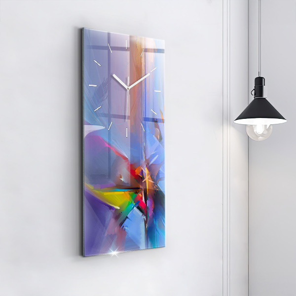 Vertikale Uhr mit motiv Meereslandschaft