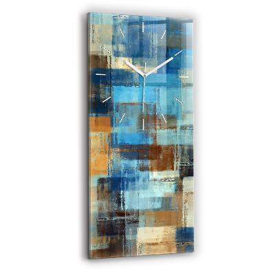 Vertikale Uhr Bunter Hintergrund - abstrakt