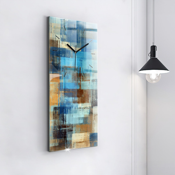 Vertikale Uhr Bunter Hintergrund - abstrakt