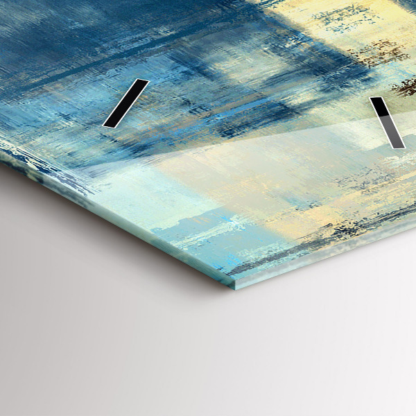 Vertikale Uhr Bunter Hintergrund - abstrakt