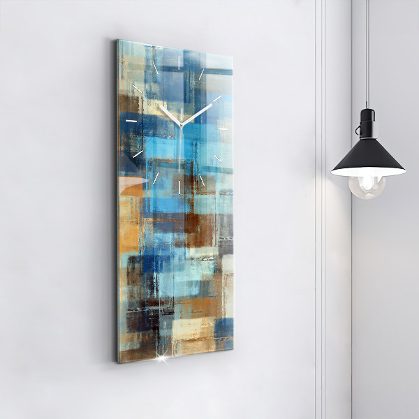 Vertikale Uhr Bunter Hintergrund - abstrakt