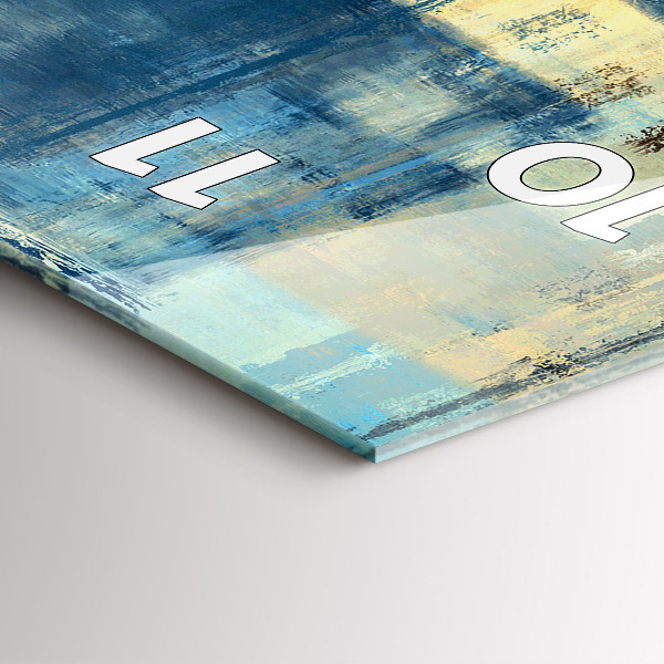 Vertikale Uhr Bunter Hintergrund - abstrakt