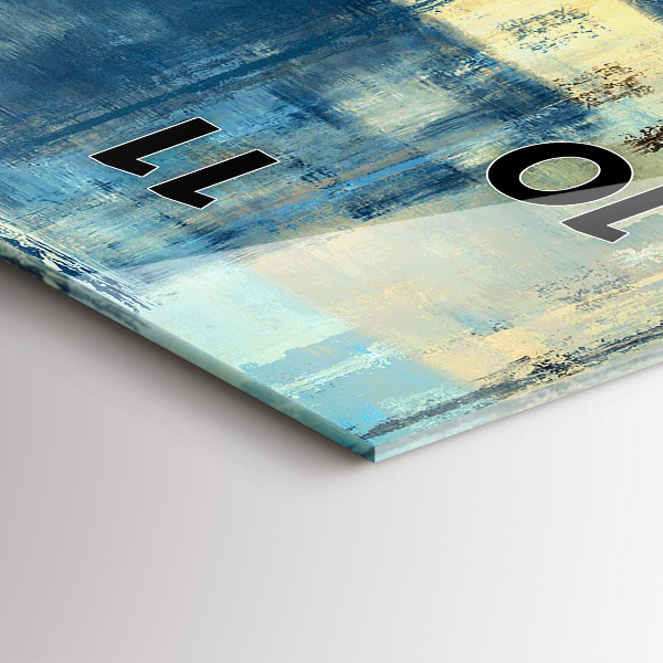 Vertikale Uhr Bunter Hintergrund - abstrakt