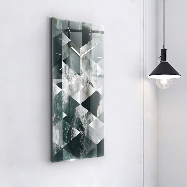 Vertikale Uhr Abstrakte Meereswellen