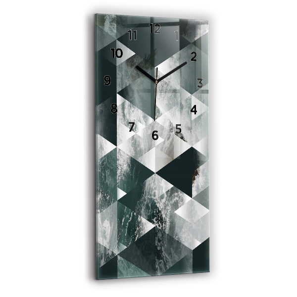 Vertikale Uhr Abstrakte Meereswellen