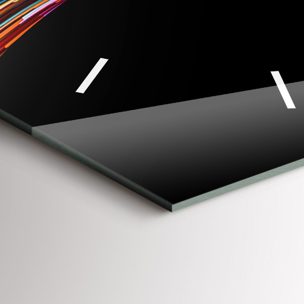 Vertikale Uhr mit motiv Emotionale Kunst