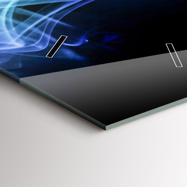 Vertikale Uhr Abstrakte farbige Linien