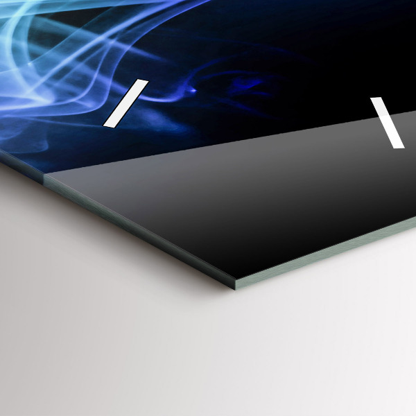 Vertikale Uhr Abstrakte farbige Linien