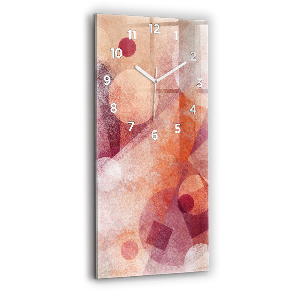 Vertikale Uhr Geometrische Abstraktion