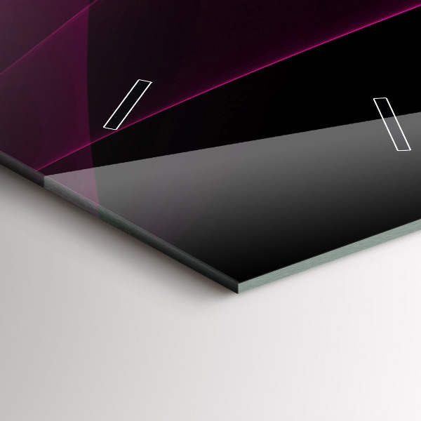 Vertikale Uhr Rosa Abstraktion