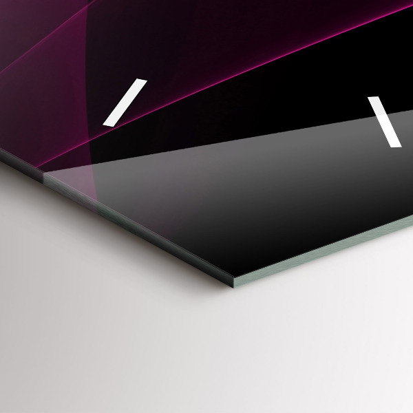 Vertikale Uhr Rosa Abstraktion