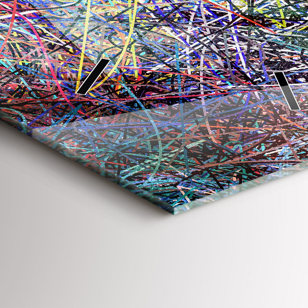 Vertikale Uhr mit motiv Abstrakt - Emotionen