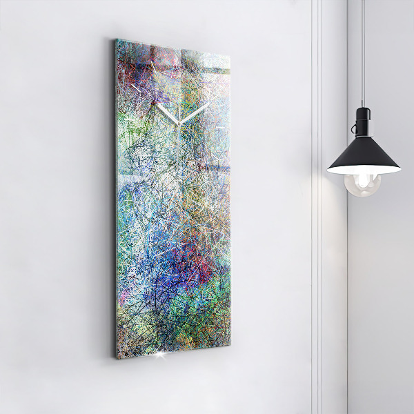 Vertikale Uhr mit motiv Abstrakt - Emotionen