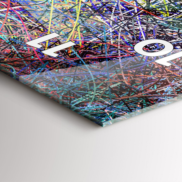 Vertikale Uhr mit motiv Abstrakt - Emotionen