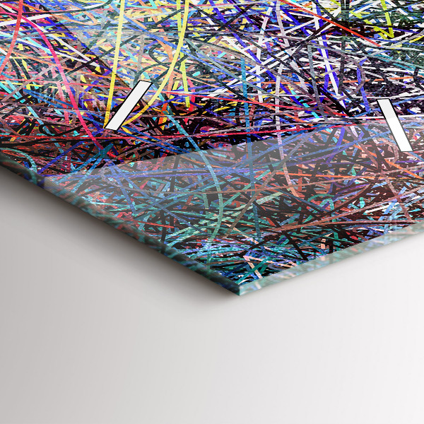 Vertikale Uhr mit motiv Abstrakt - Emotionen