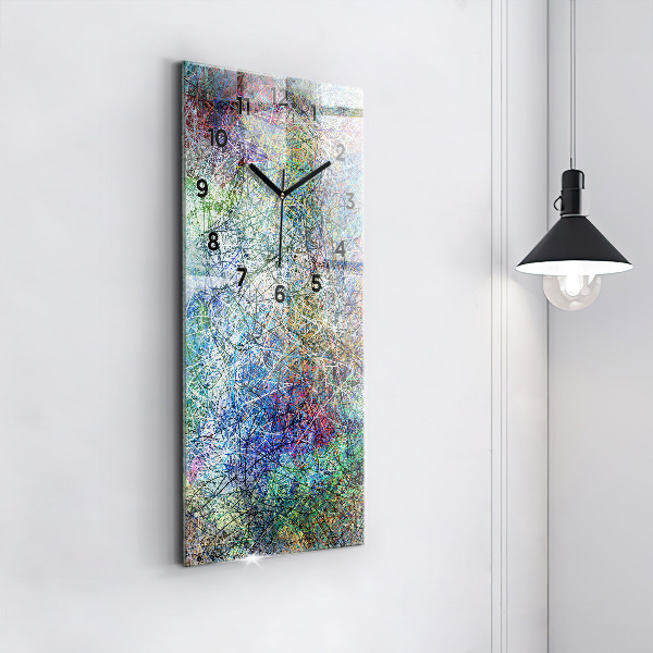 Vertikale Uhr mit motiv Abstrakt - Emotionen