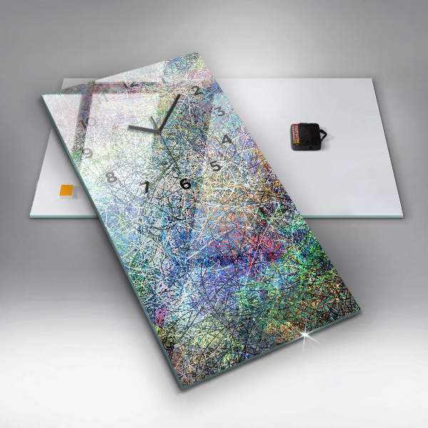 Vertikale Uhr mit motiv Abstrakt - Emotionen