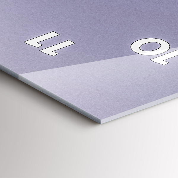 Vertikale Uhr Abstrakte Sonne