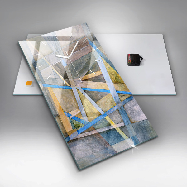 Vertikale Uhr mit motiv Impressionistische Malerei