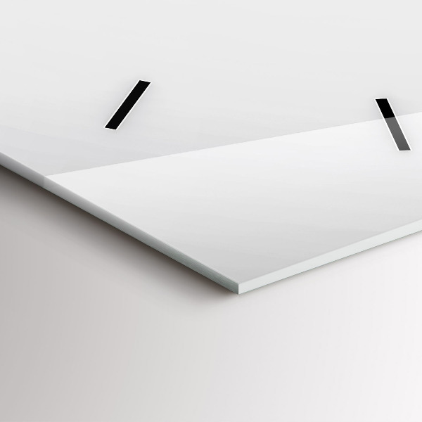 Vertikale Uhr Abstrakte Linien