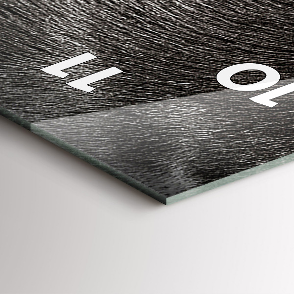 Vertikale Uhr mit motiv Hund und schottische Katze