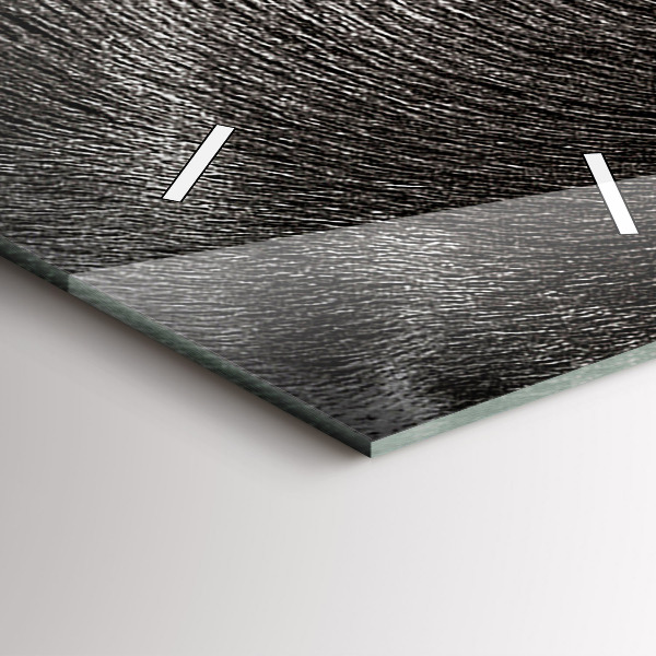 Vertikale Uhr mit motiv Hund und schottische Katze