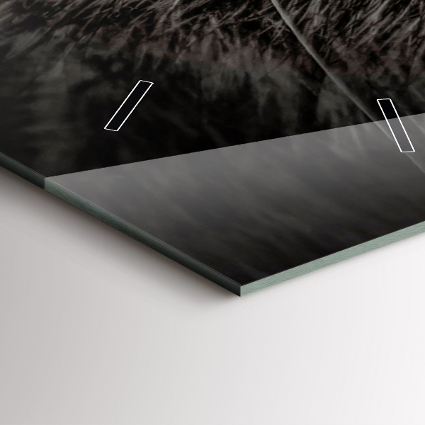 Vertikale Uhr Schottischer Hund und Katze