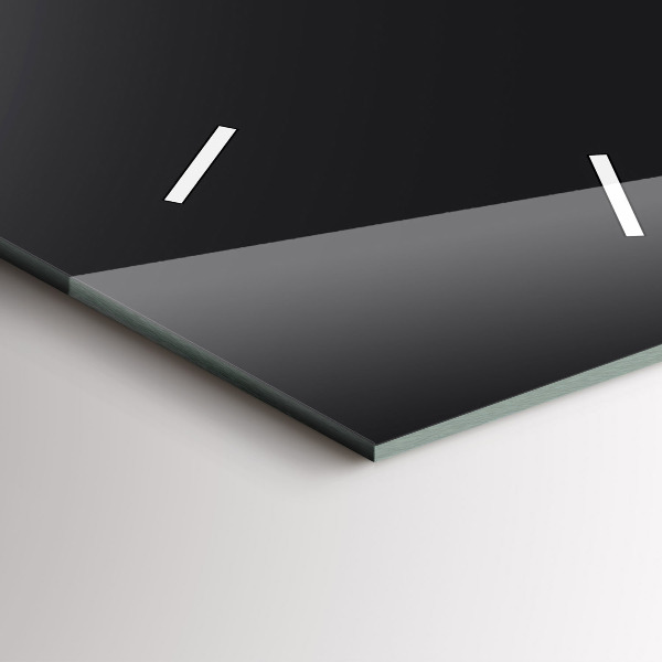 Vertikale Uhr mit motiv Mondphasen