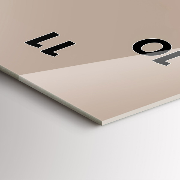 Vertikale Uhr mit motiv Uhr Astronomie