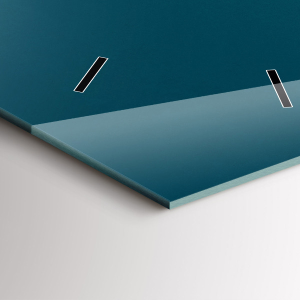 Vertikale Uhr mit motiv Sonnenuntergang in den Bergen