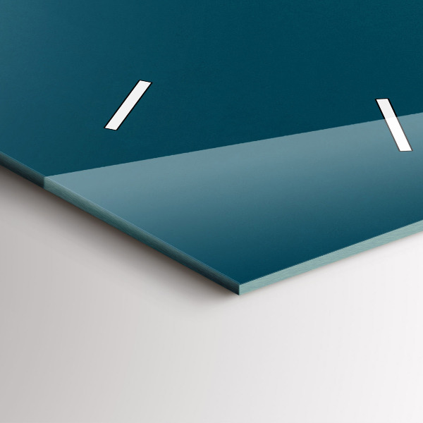 Vertikale Uhr mit motiv Sonnenuntergang in den Bergen