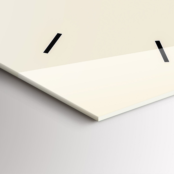 Vertikale Uhr mit motiv Abstrakte Hirsche