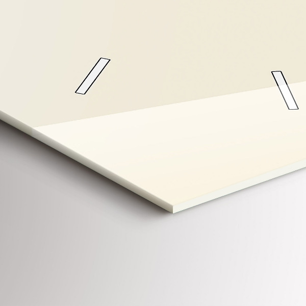 Vertikale Uhr mit motiv Abstrakte Hirsche