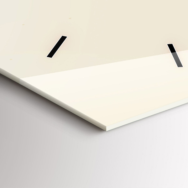 Vertikale Uhr mit motiv Mann mit Bart und Pfeife