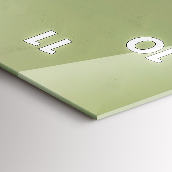 Vertikale Uhr Grafik Elch