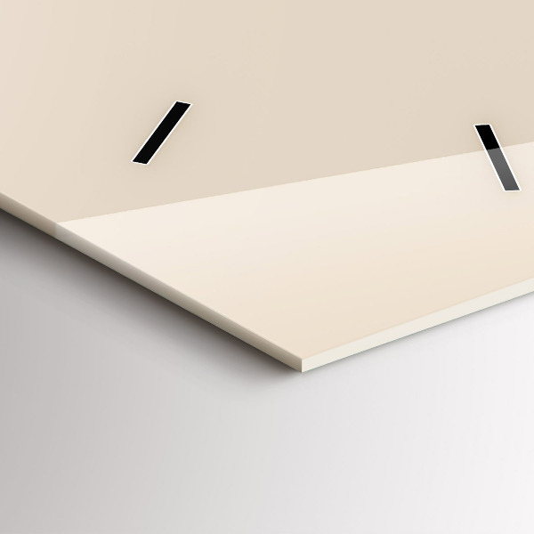 Vertikale Uhr mit motiv Wolfskopf